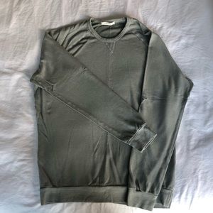 Marine Layer soft Cotton raglan sweater